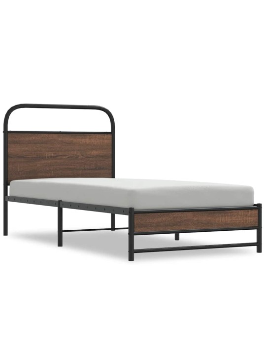 VOODIRAAM ILMA MADRATSITA, PRUUN TAMM, 107X203 CM
