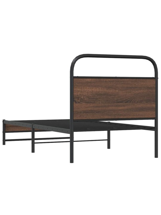 VOODIRAAM ILMA MADRATSITA, PRUUN TAMM, 107X203 CM