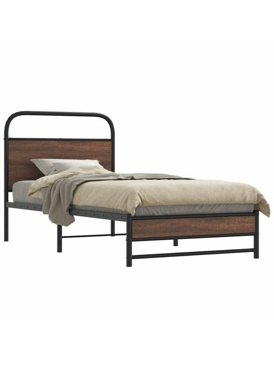 VOODIRAAM ILMA MADRATSITA, PRUUN TAMM, 107X203 CM