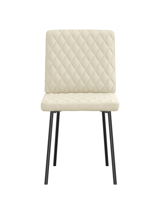 SÖÖGITOOLID 4 TK, KREEMJAS, KUNSTNAHK