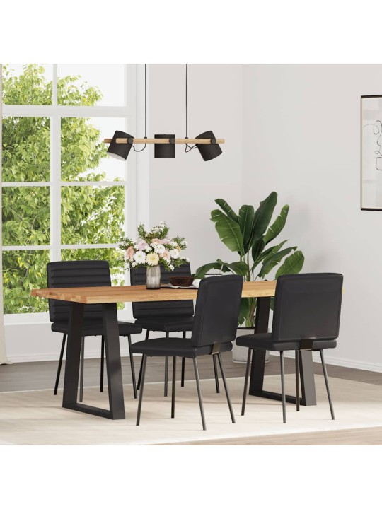 SÖÖGITOOLID 4 TK, MUST, KUNSTNAHK