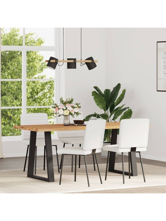 SÖÖGITOOLID 4 TK, VALGE, KUNSTNAHK