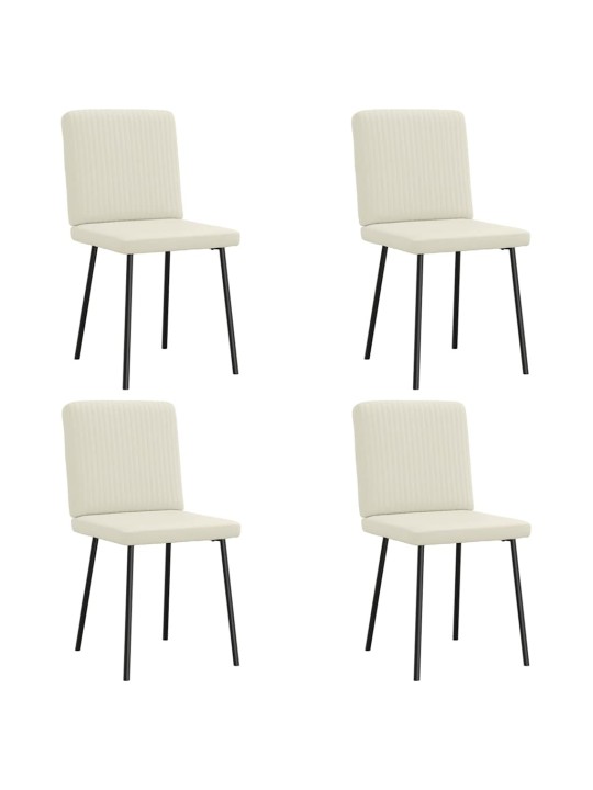 SÖÖGITOOLID 4 TK, KREEMJAS, SAMET