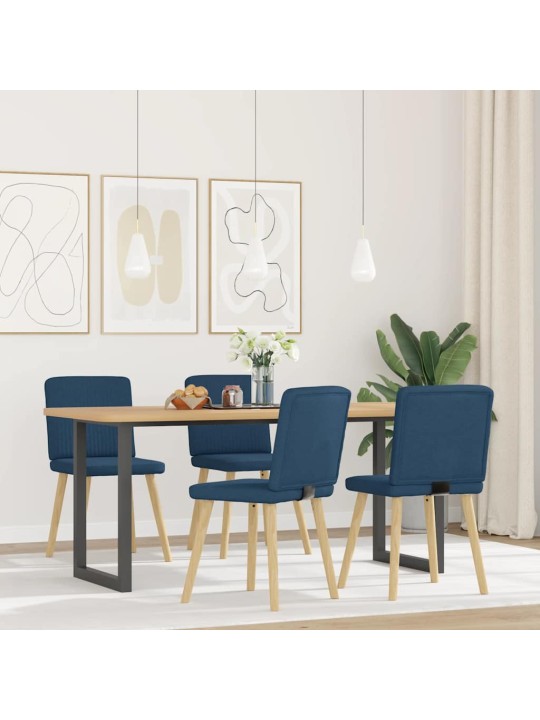SÖÖGITOOLID 4 TK, SININE, KANGAS