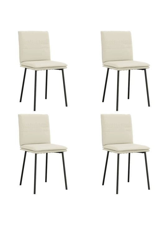 SÖÖGITOOLID 4 TK, KREEMJAS, SAMET