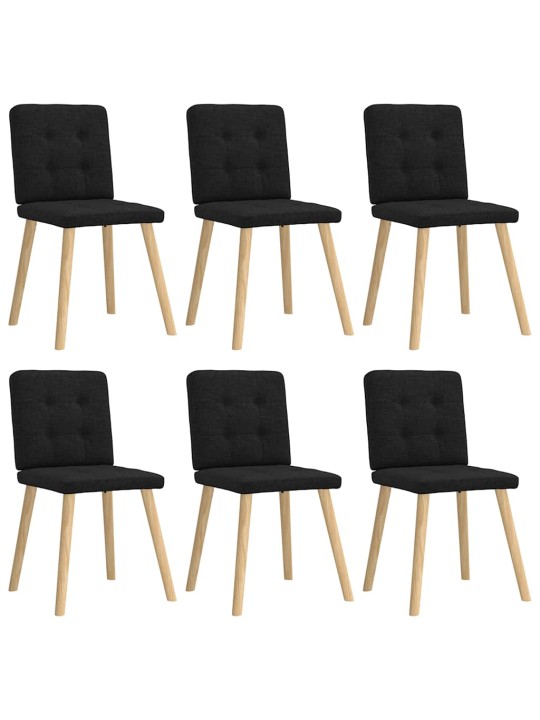 SÖÖGITOOLID 6 TK, MUST, KANGAS
