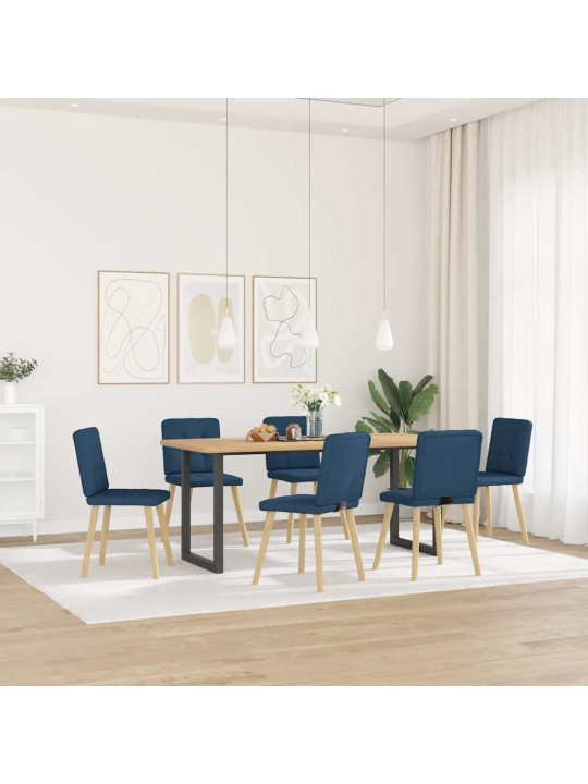 SÖÖGITOOLID 6 TK, SININE, KANGAS