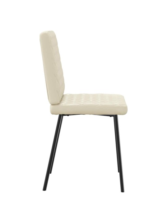 SÖÖGITOOLID 6 TK, KREEMJAS, KUNSTNAHK