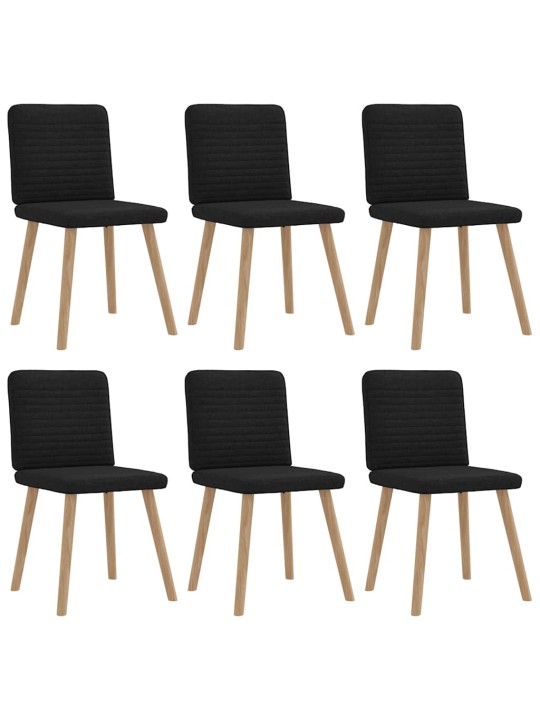 SÖÖGITOOLID 6 TK, MUST, KANGAS