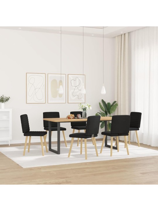 SÖÖGITOOLID 6 TK, MUST, KANGAS