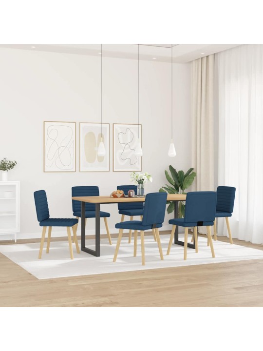 SÖÖGITOOLID 6 TK, SININE, KANGAS