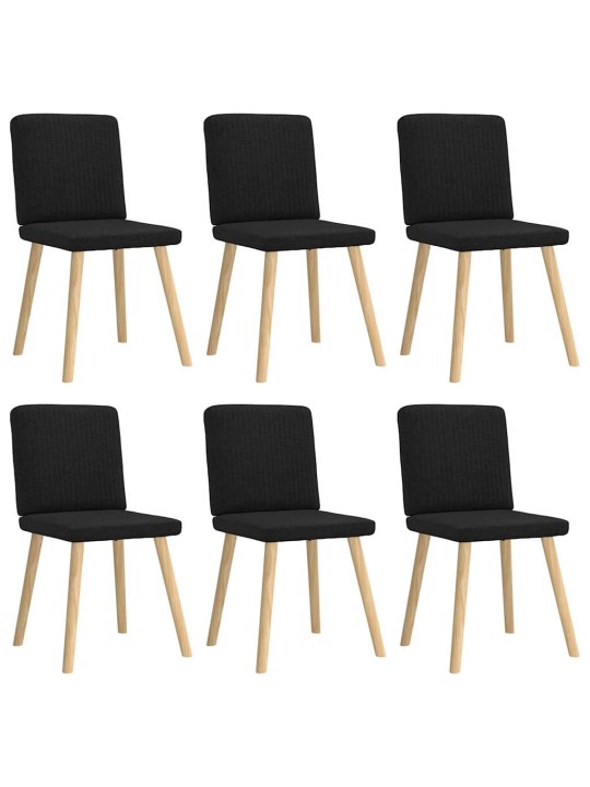 SÖÖGITOOLID 6 TK, MUST, KANGAS
