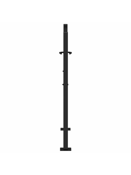 AIAVÄRAV MUST 105X106 CM TERASEST VALGUSTI DISAIN