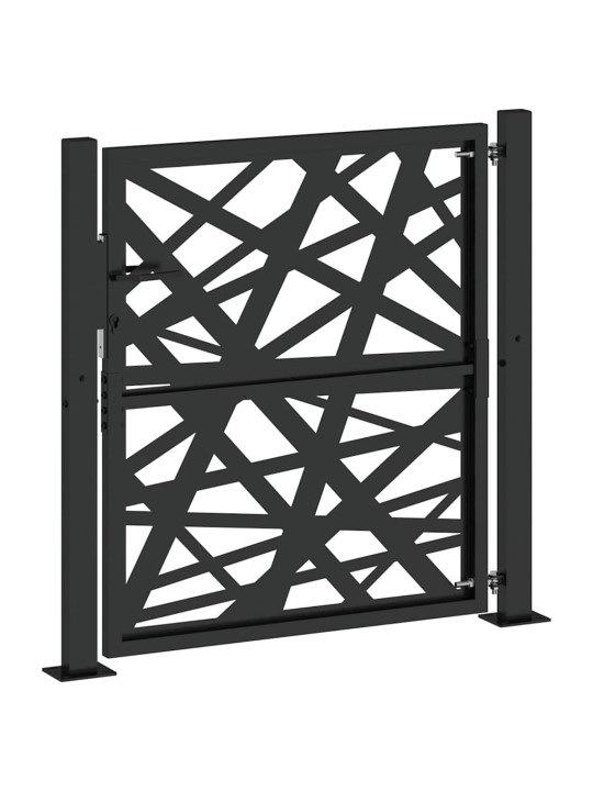 AIAVÄRAV MUST 105X106 CM TERASEST VALGUSTI DISAIN
