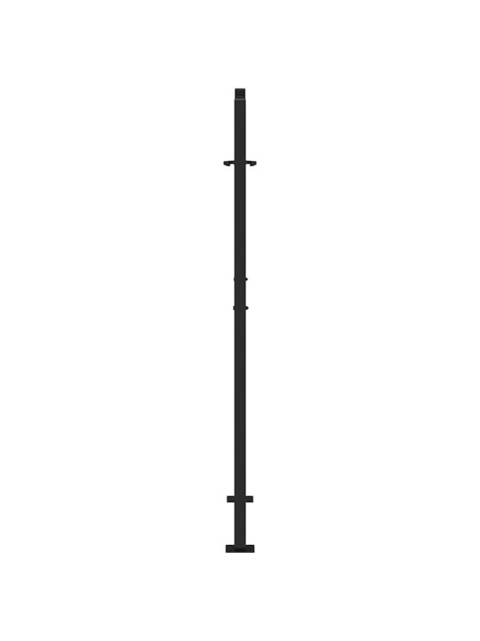 AIAVÄRAV MUST 105X155 CM TERASEST VALGUSTI DISAIN