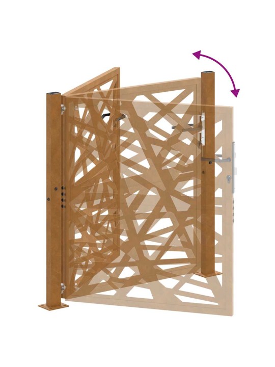 AIAVÄRAV 105X105 CM ILMASTIKUKINDEL TERASEST VALGUSDISAIN