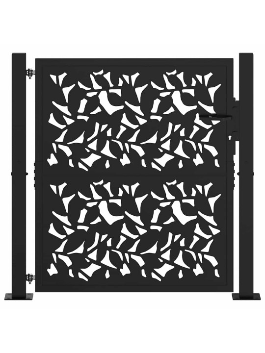 AIAVÄRAV MUST 105X106 CM TERASLEHE DISAIN