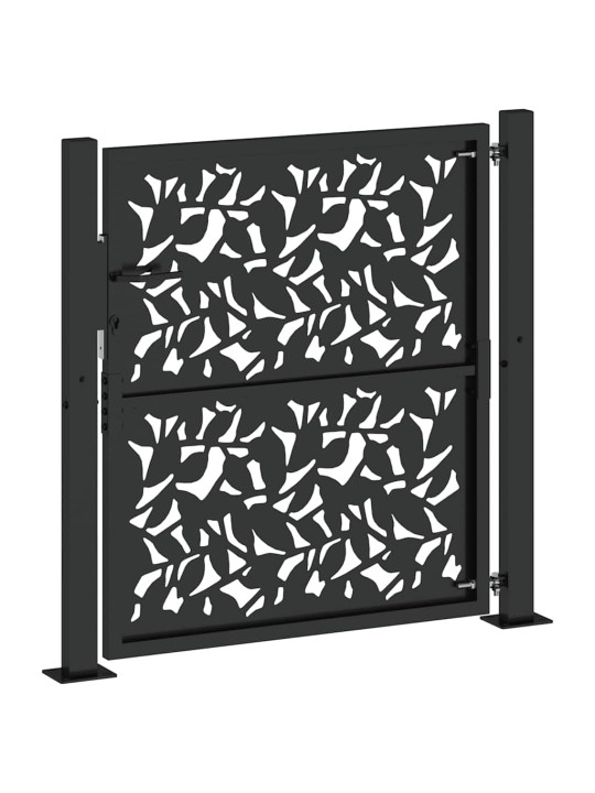 AIAVÄRAV MUST 105X106 CM TERASLEHE DISAIN