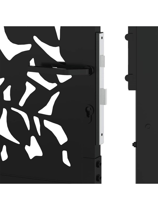 AIAVÄRAV MUST 105X106 CM TERASLEHE DISAIN