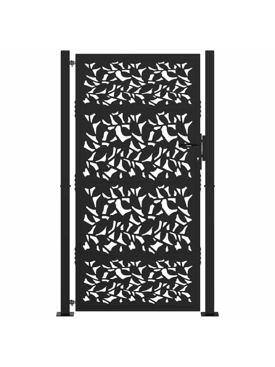 AIAVÄRAV MUST 105X180 CM TERASLEHE DISAIN