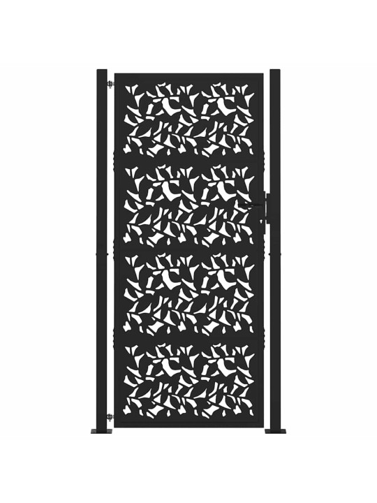 AIAVÄRAV MUST 105X205 CM TERASLEHE DISAIN