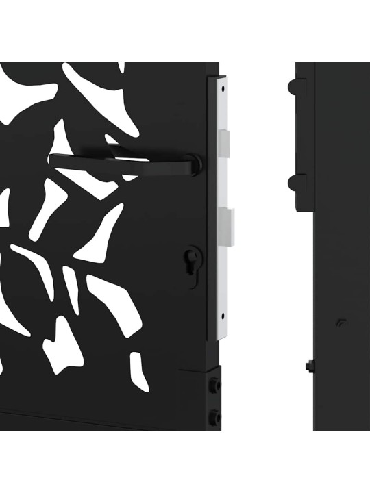AIAVÄRAV MUST 105X205 CM TERASLEHE DISAIN