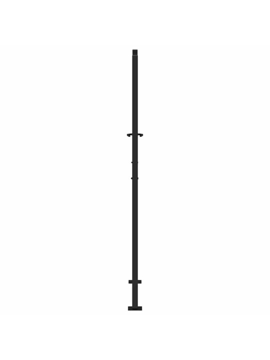 AIAVÄRAV MUST 105X180 CM TERASEST WAVE DESIGN
