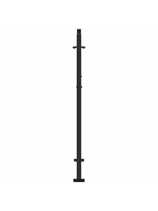 AIAVÄRAV MUST 105X130 CM TERASEST JÄLJEKUJUNDUS