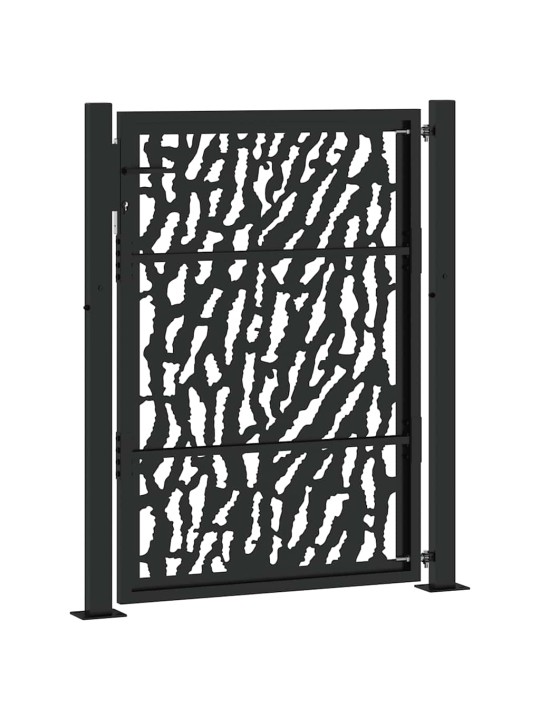 AIAVÄRAV MUST 105X130 CM TERASEST JÄLJEKUJUNDUS