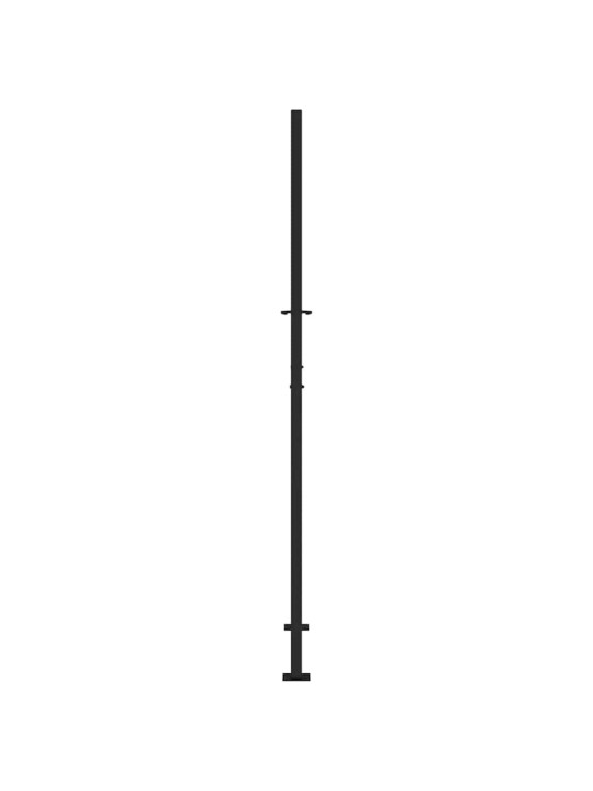 AIAVÄRAV MUST 105X205 CM TERASEST JÄLJEKUJUNDUS