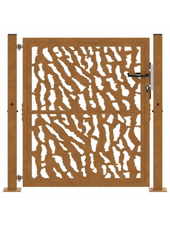 AIAVÄRAV 105X105 CM ILMASTIKUKINDEL TERASEST JÄLJEKUJUNDUS