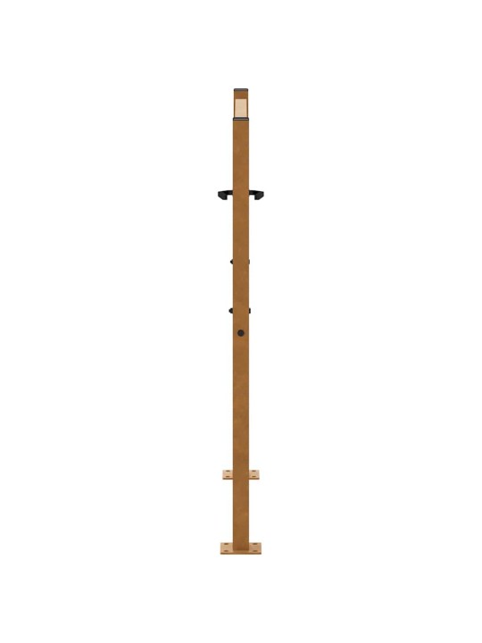 AIAVÄRAV 105X105 CM ILMASTIKUKINDEL TERASEST JÄLJEKUJUNDUS