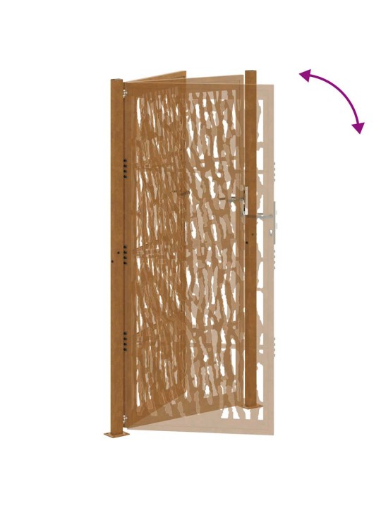 AIAVÄRAV 105X205 CM ILMASTIKUKINDEL TERASEST JÄLJEKUJUNDUS