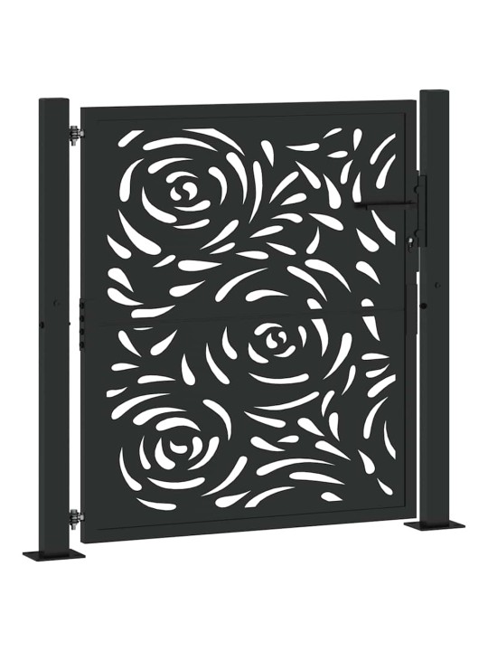 AIAVÄRAV MUST 105X106 CM TERASEST LEEGI DISAIN