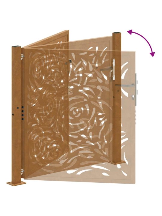 AIAVÄRAV 105X105 CM ILMASTIKUKINDEL TERASEST LEEGI DISAIN