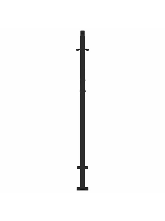 AIAVÄRAV MUST 105X130 CM TERASEST RISTI DISAIN