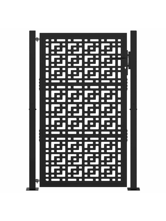 AIAVÄRAV MUST 105X155 CM TERASEST RISTI DISAIN