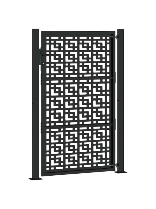 AIAVÄRAV MUST 105X155 CM TERASEST RISTI DISAIN