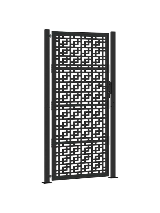 AIAVÄRAV MUST 105X205 CM TERASEST RISTI DISAIN