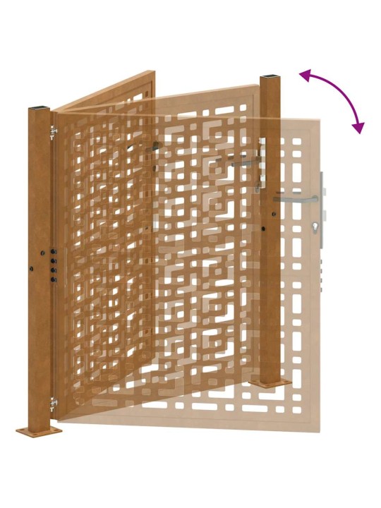 AIAVÄRAV 105X105 CM ILMASTIKUKINDEL TERASRIST DISAIN