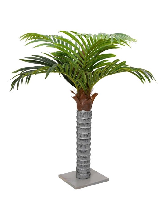 KUNSTPALM 6 LEHTE 100 CM ROHELINE
