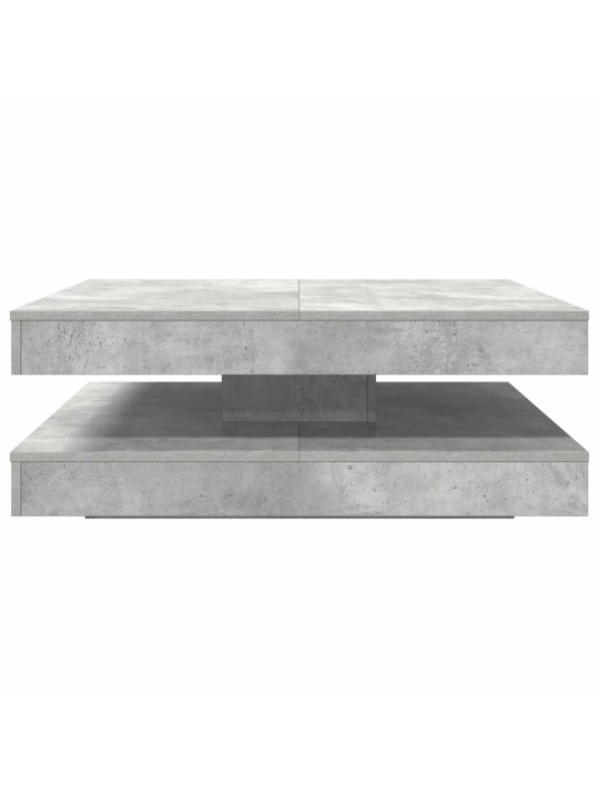 Diivanilaud 360 kraadi pööratav betoonhall 90x90x34,5 cm