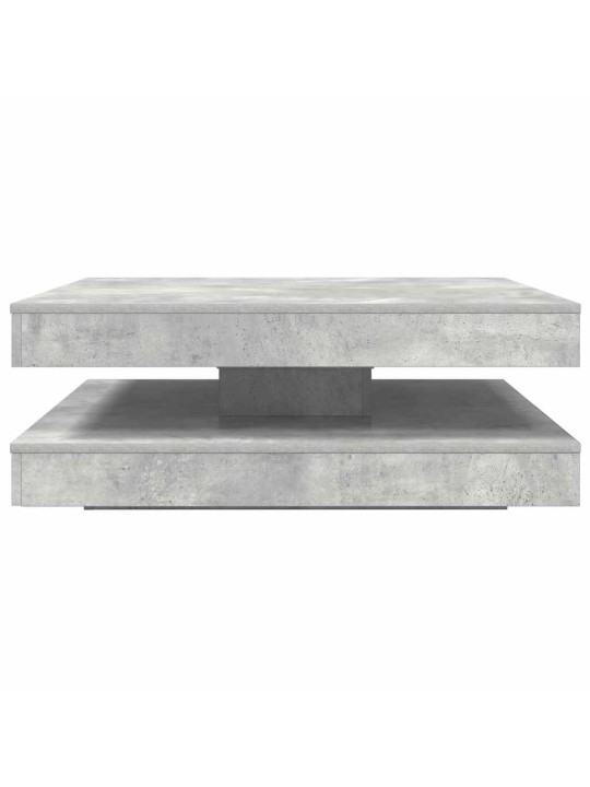 Diivanilaud 360 kraadi pööratav betoonhall 90x90x34,5 cm