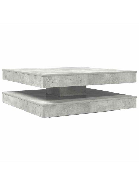 Diivanilaud 360 kraadi pööratav betoonhall 90x90x34,5 cm