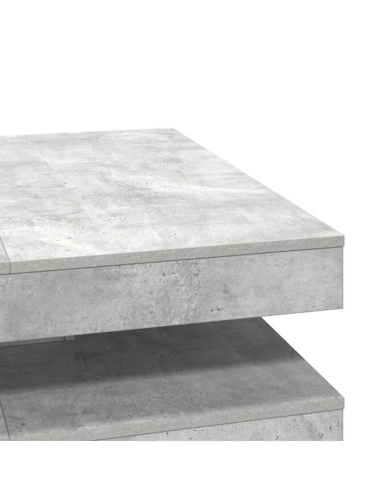 Diivanilaud 360 kraadi pööratav betoonhall 90x90x34,5 cm