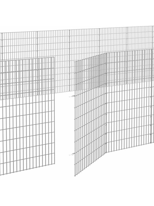 Loomade aedik 24 paneeli 54x100 cm tsingitud raud