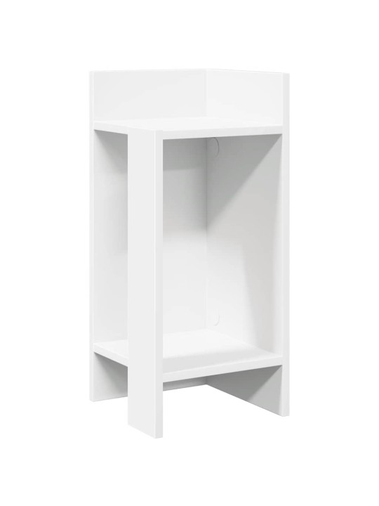 KÜLJELAUD RIIULIGA VALGE 25,5X27X60 CM