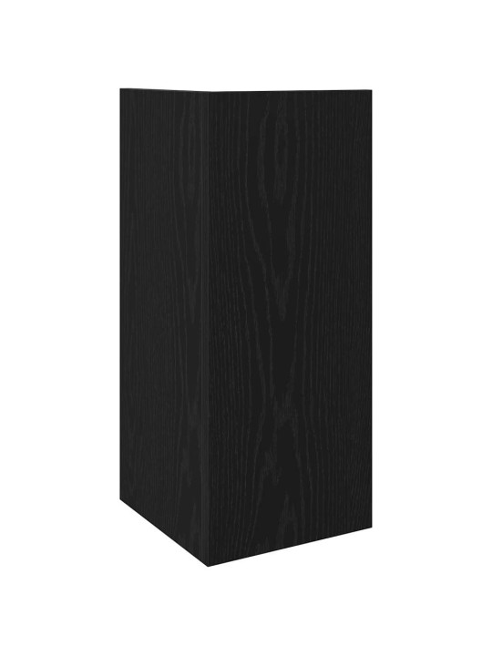 LISALAUAD 2 TK RIIULIGA, MUST, 25,5X27X60 CM