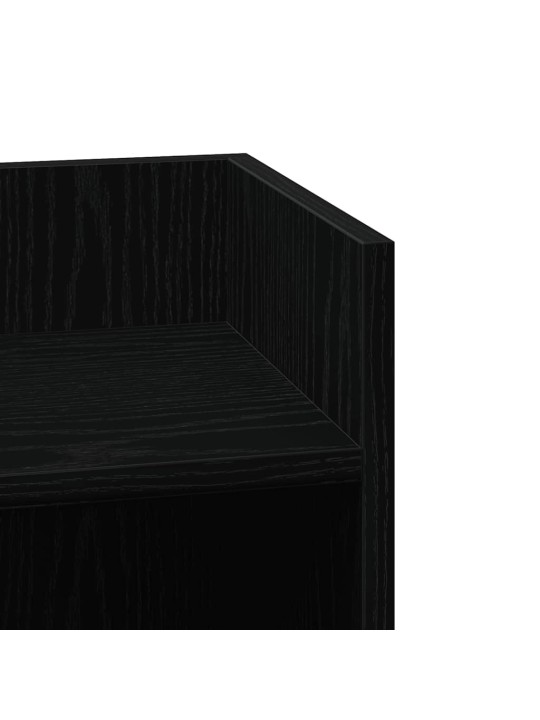 LISALAUAD 2 TK RIIULIGA, MUST, 25,5X27X60 CM