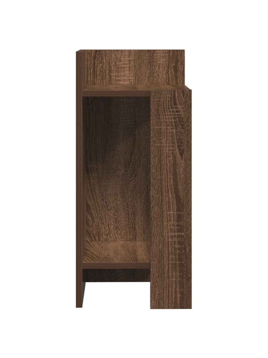 LISALAUAD 2 TK RIIULIGA, PRUUN TAMM, 25,5X27X60 CM